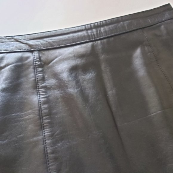 Leather Skirt - Picture 3 of 10